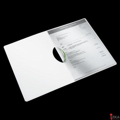 Skoroszyt z klipsem Leitz WOW, zielony 41850054