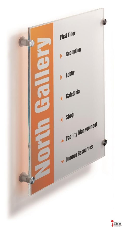 Tabliczka przydrzwiowa informacyjna 297*420, 482619 CRISTAL SIGN A3 DURABLE Tabliczka przydrzwiowa informacyjna 297*420, 482619 CRISTAL SIGN A3 DURABLE