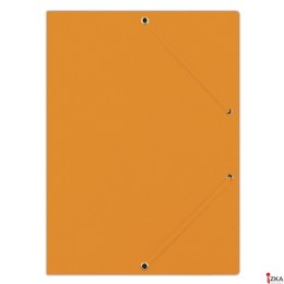 Teczka preszpan z gumką A4 pomarańczowa 8643080-12PL DONAU (X)