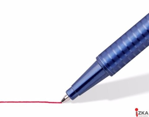 Długopis triplus ball, M, czerwony, Staedtler S 437 M-2