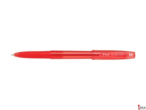 Długopis olejowy ze skuwką PILOT SUPER GRIP czerwony BPS-GG-F-R
