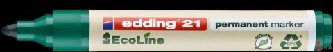 Marker EDDING permanentny ekologiczny okrągła końcówka zielony 21/004/zi ed (X)