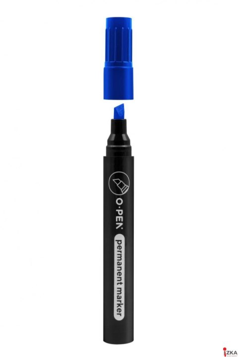 Marker permanentny ścięty G927C niebieski AMA0927960 OPEN