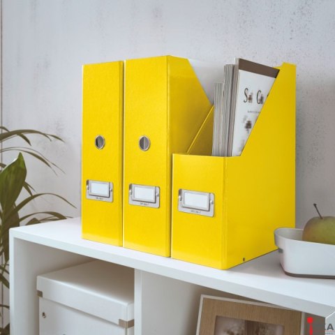 Pudło na czasopisma Leitz C&S, żółte 60470016