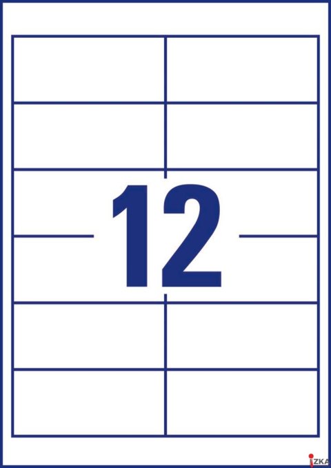 Trwałe etykiety uniwersalne 4781 97 x 42,3 30ark Avery Zweckform