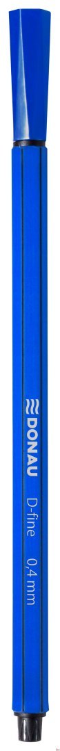 Cienkopis DONAU D-Fine, 0,4 mm, niebieski 7361011PL-01