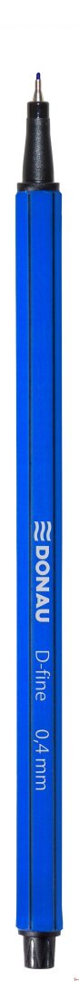 Cienkopis DONAU D-Fine, 0,4 mm, niebieski 7361011PL-01