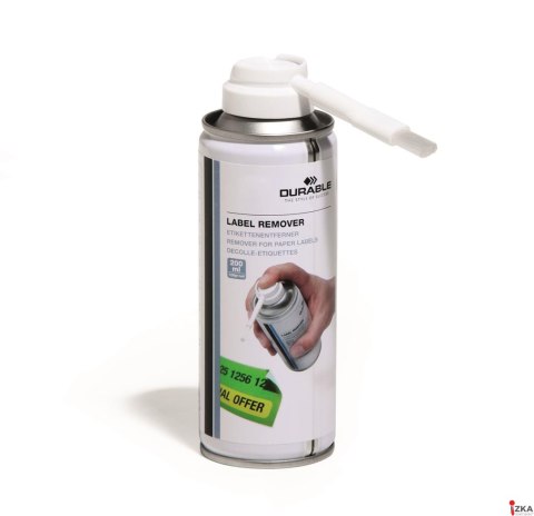 Płyn do usuwania etykiet LABEL REMOVER kolorowy (586700) 200ml DURABLE Płyn do usuwania etykiet LABEL REMOVER kolorowy (586700) 200ml DURABLE