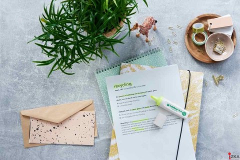 Zakreślacz ekologiczny EDDING żółty 24/005/z ed (X)