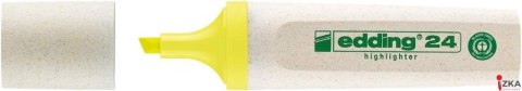 Zakreślacz ekologiczny EDDING żółty 24/005/z ed (X)