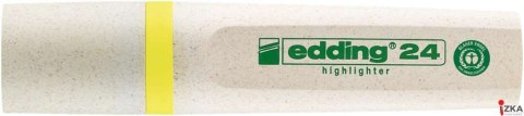 Zakreślacz ekologiczny EDDING żółty 24/005/z ed (X)