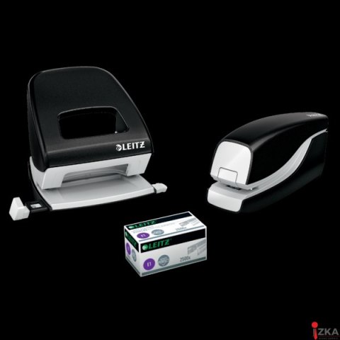 Zszywacz elektryczny na baterie WOW, czarny, 3 lata gwarancji, 10 kartek 55661095