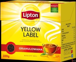 Herbata LIPTON YELLOW LABEL GRANULOWANA 100g
