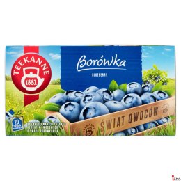 Herbata TEEKANNE Borówka 20t owocowa