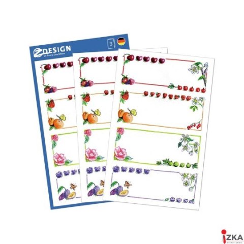 Naklejki do domu spiżarniane-na przetwory MIX 3712/3742/59528/59550/59652