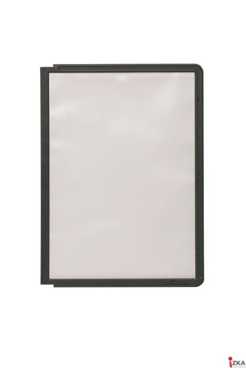 SHERPA PANEL A5 panel informacyjny Czarny 581201 DURABLE