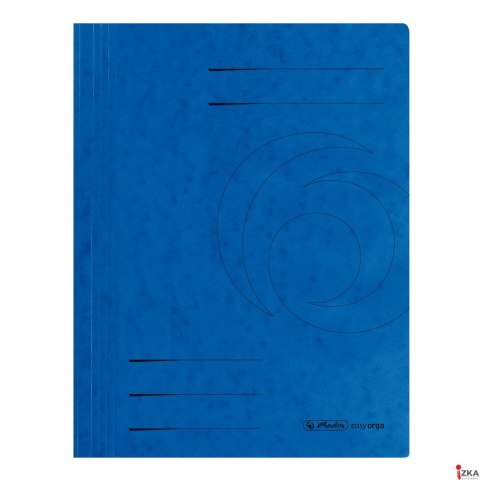 Skoroszyt_kartonowy A4 ze sprężynką niebieski 10902989 Herlitz