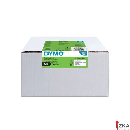 Ekstra duża etykieta logistyczna XXL (tzw. DHL) - 102 x 210 mm, VALUE PACK 6 2177565 DYMO