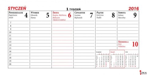Kalendarz biurowy EUROPA B4 2026 BESKIDY