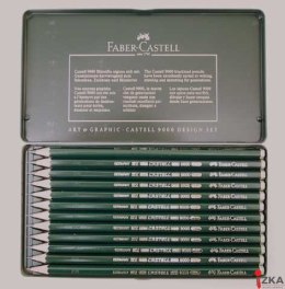 Ołówek CASTELL 9000 DESIGN SET 12 sztuk 119064 FABER CASTEL