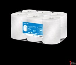 Ręczniki papierowe celuloza, 2 warstwy, biały, 110m - 478 listków VELVET PROFESSIONAL MAXI 5220106 op. 6szt.