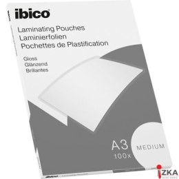 Folia do laminacji IBICO A3 100mic przezroczysta, połysk, 100 szt., MEDIUM 627312