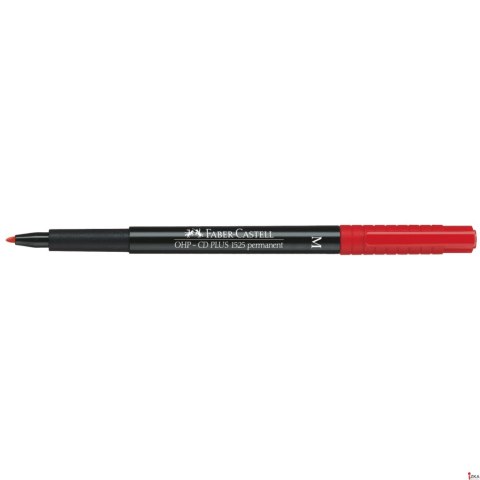 Foliopis z gumką OHP MULTIMARK M 1.0 czerwony 152521 FABER-CASTELL