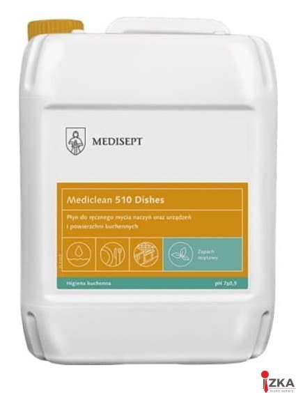 MEDISEPT 550 dishes nabłyszczacz do naczyń 5l MEDICLEAN SSE-GOT-MC550-5L