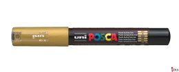 Marker z tuszem pigmentowym PC-1M złoty POSCA UNPC1M/DZL