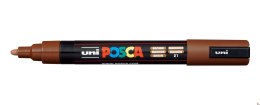 Marker z tuszem pigmentowym PC-5M brązowy POSCA UNPC5M/DBR