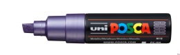 Marker z tuszem pigmentowym PC-8K metalic fioletowy POSCA UNPC8K/6METFI