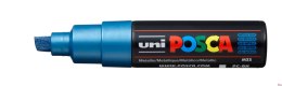 Marker z tuszem pigmentowym PC-8K metalic niebieski POSCA UNPC8K/6METNI