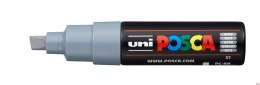 Marker z tuszem pigmentowym PC-8K szary POSCA UNPC8K/6SZ