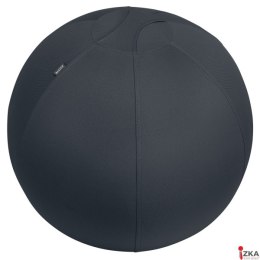Piłka do siedzenia Leitz Ergo, 65cm, z zabezpieczeniem przed niekontrolowanym toczeniem się, ciemnoszara 65420089