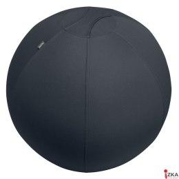 Piłka do siedzenia Leitz Ergo, 75cm, z zabezpieczeniem przed niekontrolowanym toczeniem się, ciemnoszara 65430089