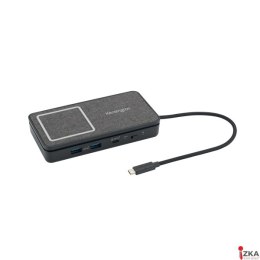 Przenośna stacja dokująca Kensington SD1700p USB-C Dual 4K z ładowarką Qi K32800WW