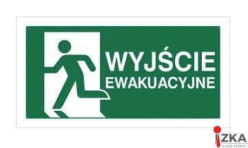 Wyjście ewakuacyjne lewe Z-E001-5 FS 150x300