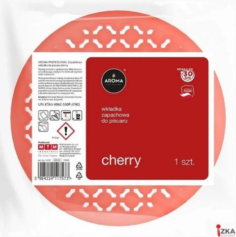 AROMA PROFESSIONAL wkładka do pisuaru bez włosków CHERRY 1 sztuka