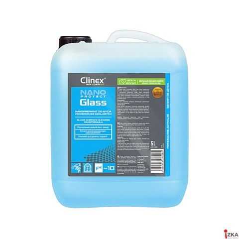 CLINEX Preparat Nano Protect Glass, do mycia szyb, 5l