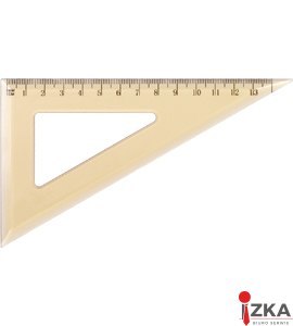 Ekierka szkolna GRAND GR853 60/13cm dymna 130-1502