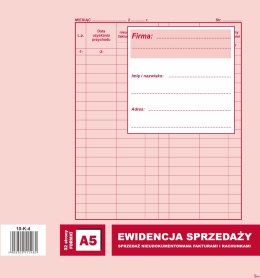 K-04 Ewidencja sprzedaży (pion) A5 MICHALCZYK&PROKOP