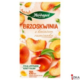 Herbata HERBAPOL Brzoskwinia z kwiatem Rumianku 20tb