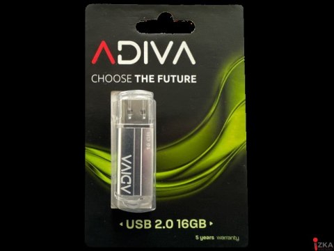 Pamięć Pendrive ADIVA 16GB srebrna USB 2.0