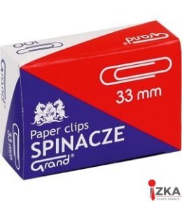 Spinacz R-33 mm GRAND 1op x 100sztuk 110-1382