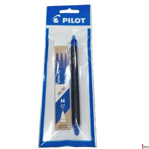 Zestaw FRIXION wkład (3 szt.) + długopis mix PILOT