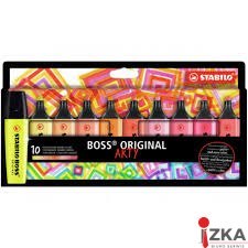 Zakreślacz BOSS ARTY 10szt wallet 70/10-1-20 STABILO