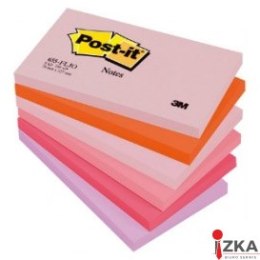 Blocz.127x76 p.RADOSNA 655FLJO 6szt.POST-IT 3M FT510283466