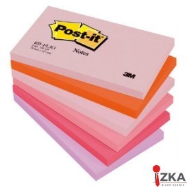 Blocz.127x76 p.RADOSNA 655FLJO 6szt.POST-IT 3M FT510283466