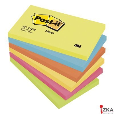 Blocz.127x76p.SPOKOJNA 655MLBA 6szt.POST-IT 3M FT510283490