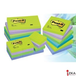Bloczek 76X127 pal.MIĘTOWA 655MT (6) POST-IT 3M